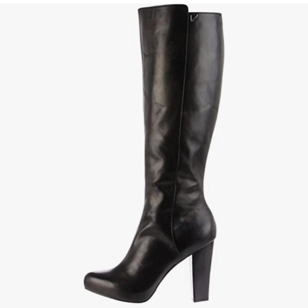 Calvin Klein Eliana Knee High Leather Boot